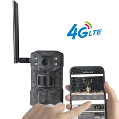 Caméra de chasse 4G avec panneau solaire