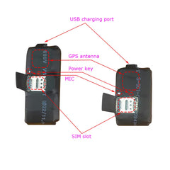 Micro espion Spy7 4G avec traceur GPS intégré