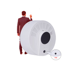 Faux détecteur de fumée — Caméra espion Wi-Fi Full HD (autonomie longue durée)
